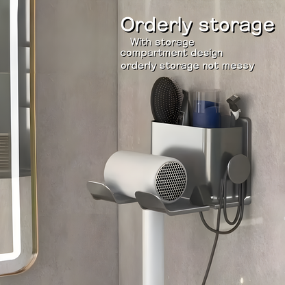 Organiseur de salle de bain TidyTouch avec support pour téléphone