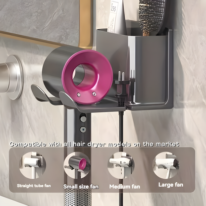 Organiseur de salle de bain TidyTouch avec support pour téléphone